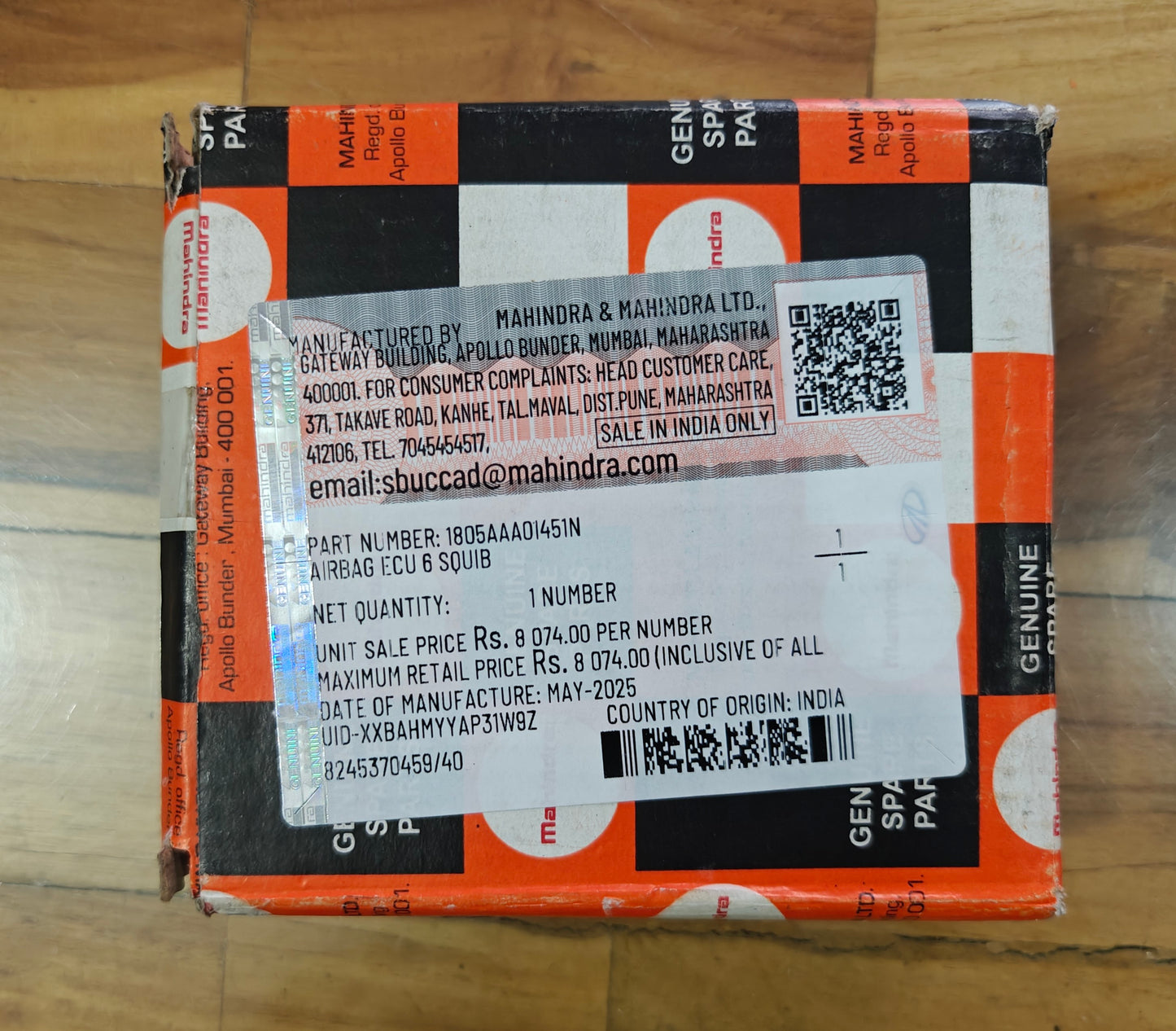 1805AAA01451N AIRBAG ECU
