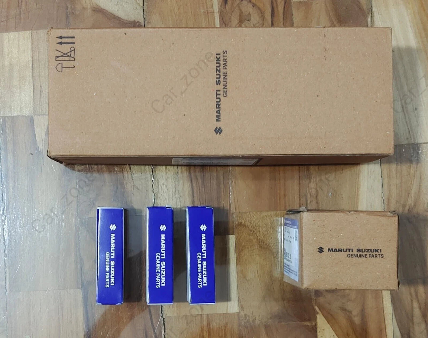 OEM SUZUKI CELERIO 1.0 PETROL 2014-2021 SERVICE KIT OIL AIR FILTER SPARK PLUGS