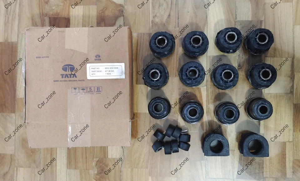 Kit de bujes delanteros originales OEM para Tata Safari 2.2 (22 piezas, 885532020008)