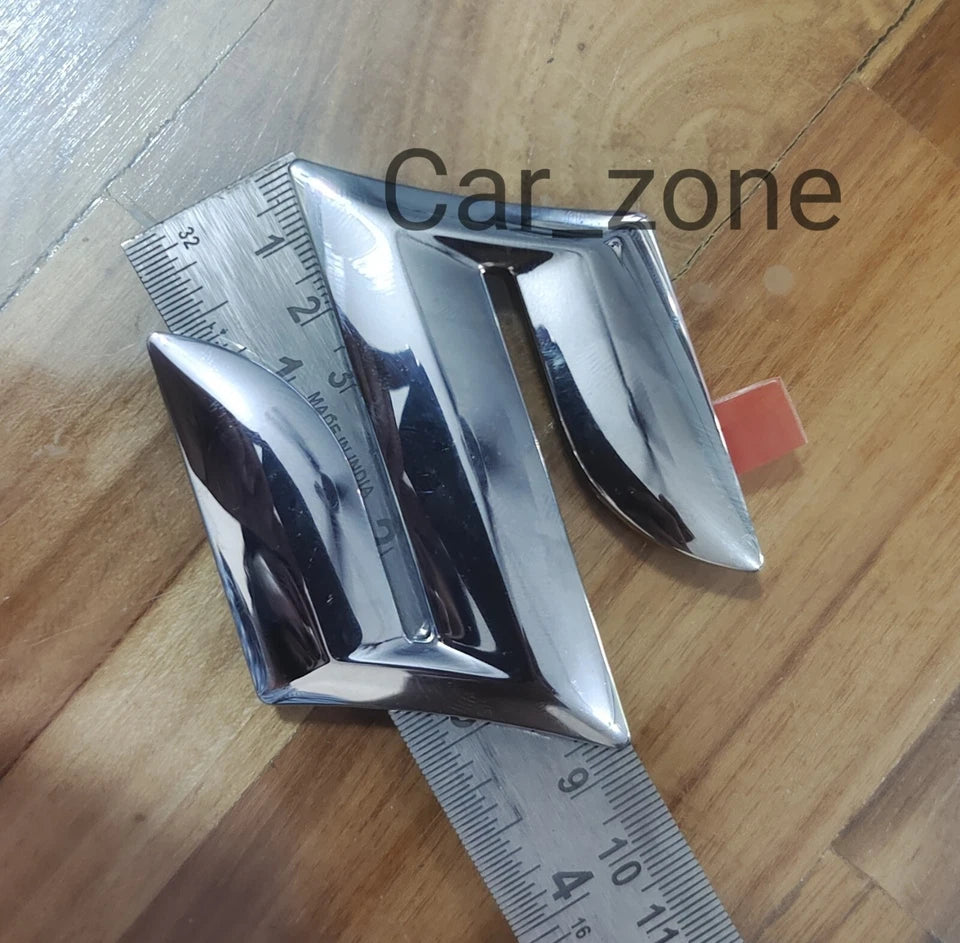 OEM Genuine Emblem Mark Chrome Logo Badge For Suzuki Cars 77811M58J00