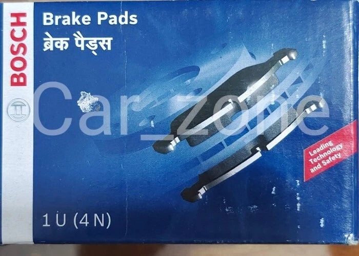 Front & Rear Brake Pad Set For Mahindra XUV 500 BOSCH 0603BAB02090N 0603BAB02720N, 0604BAB00700N 0603BAA01030N