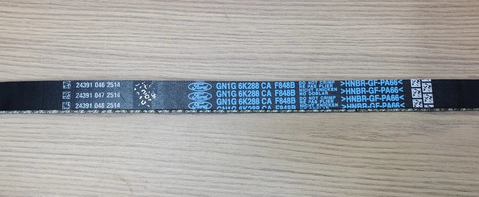 Correa de distribución de 129 dientes, número de pieza Ford: GN1Z 6268D GN1G6K288