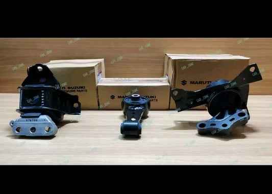 Genuine 3 Piece Engine Mount For Suzuki Ertiga Automatic Transmission 2018-2022   11610-73R01-000, 11620-73R11-000, 11910-73R10-000