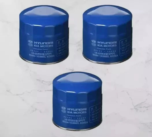 Genuine Hyundai Oil FILTER 2630002752 (PACK OF 3)