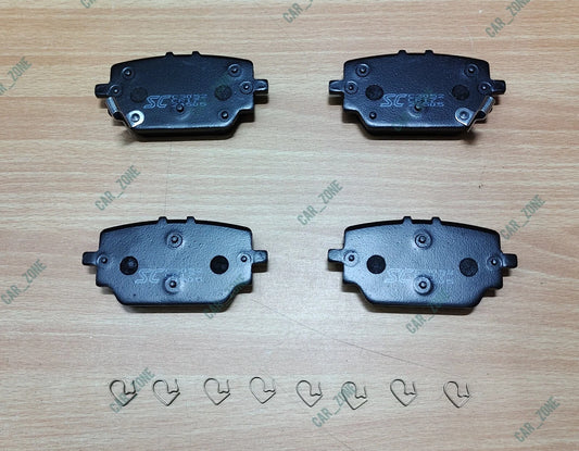 0603BAB0067KT Rear Brake Pad Kit For Scorpio N 2022-2025