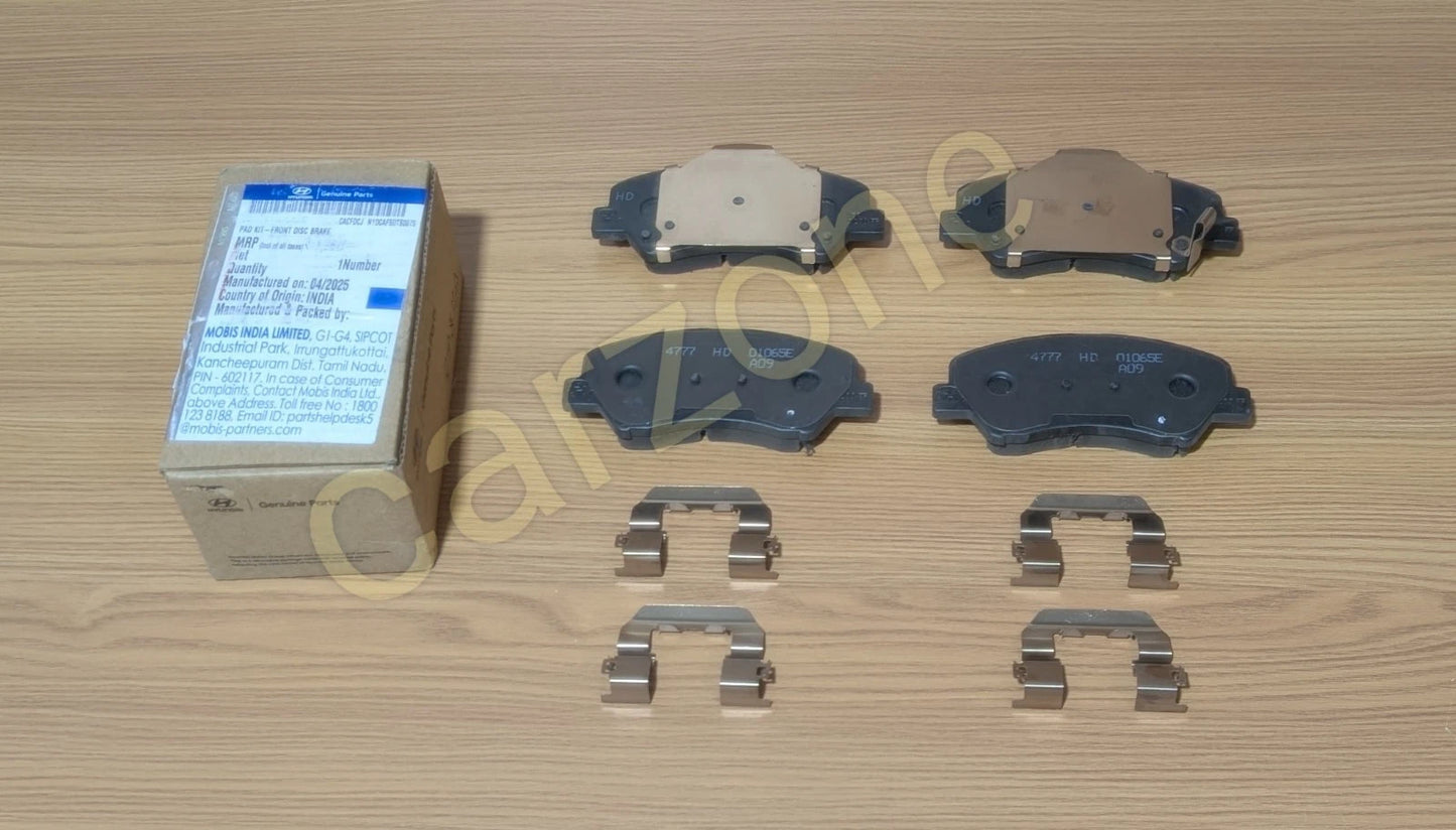 New Genuine Front Brake Pad Set for Hyundai Creta Alcazar & Kia Seltos 58101A0A00, 58101Q6A10