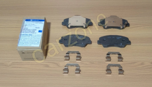 New Genuine Front Brake Pad Set for Hyundai Creta Alcazar & Kia Seltos 58101A0A00, 58101Q6A10