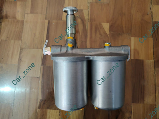 Fuel Filter Assy Twin With Primer For Mahindra Scorpio M2di