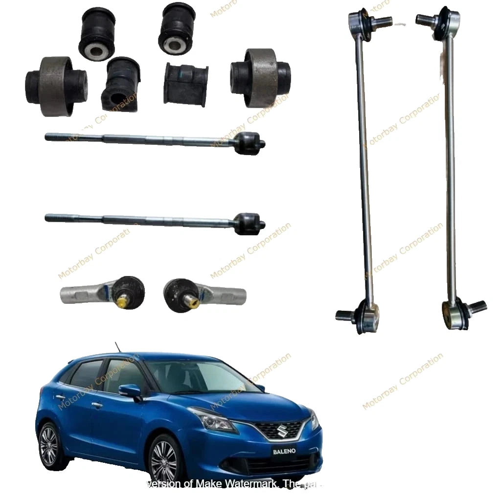 Genuine Link Rod Ball Joint Tie Rod End & Bushing Kit For Baleno 2015-2021 48810M68P00,42420M68P00