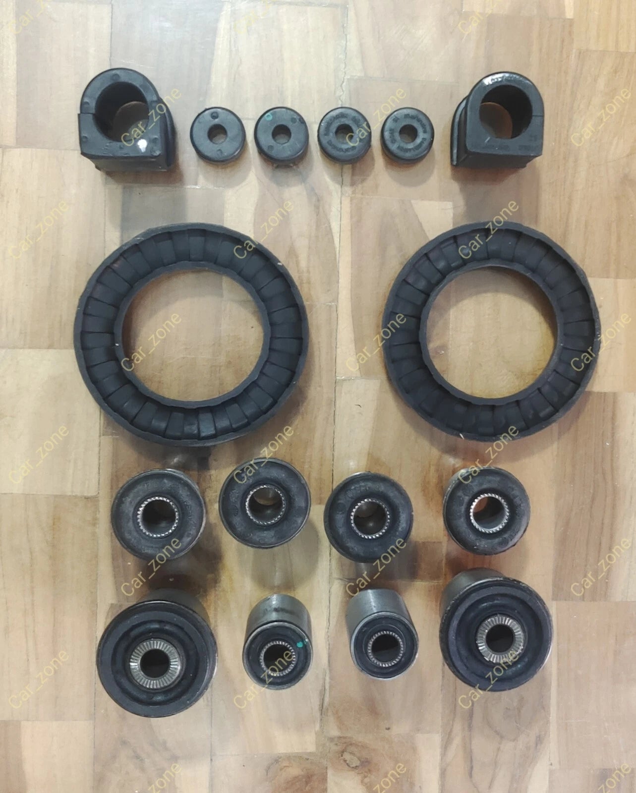 OEM Front Suspension Bushing Kit Mahindra Scorpio Pickup 2nd Generation 0401BAA06280N, 0201DD0220N, 0401BA4530N