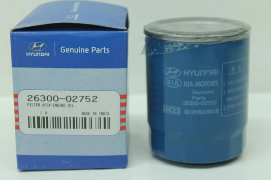 OIL FILTER GENUINE PART NO 26300-02752 Hyundai