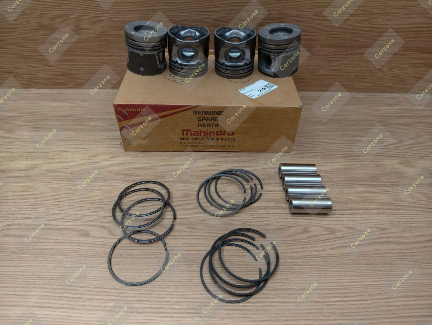 Piston & Ring For Mahindra Roxor 2.5L Engine GENUINE