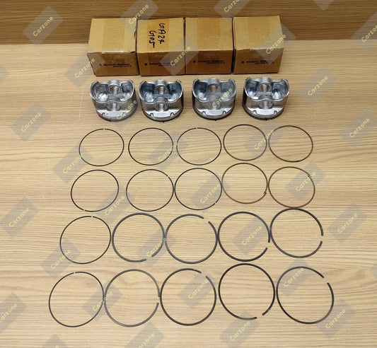 Maruti Suzuki K12N Ring & Piston Set Part Number 12140M68K00 12111M54T00 GENUINE