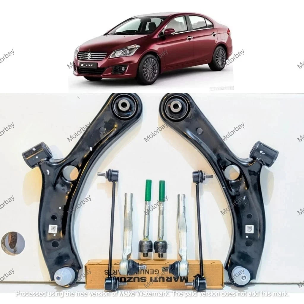 Genuine Track Control Arm End Set Link Rod D Bush For Suzuki Ciaz 1.4L 2014-2018