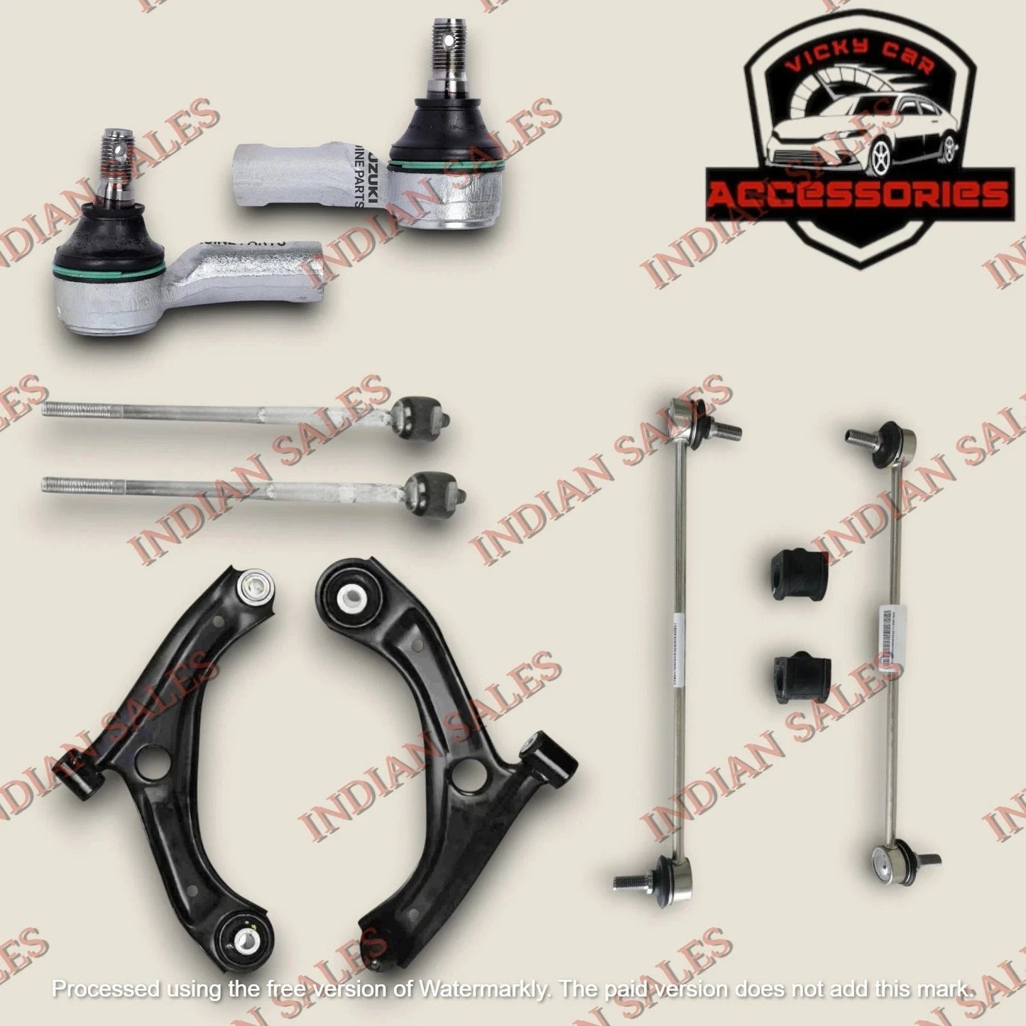 New OEM Suzuki Ignis 2016-2026 Front Track Control Arm End Link Rod Bush 45201M66R01-000, 45202M66R01-000, 42420M66R00-000, 42431M66R00-00