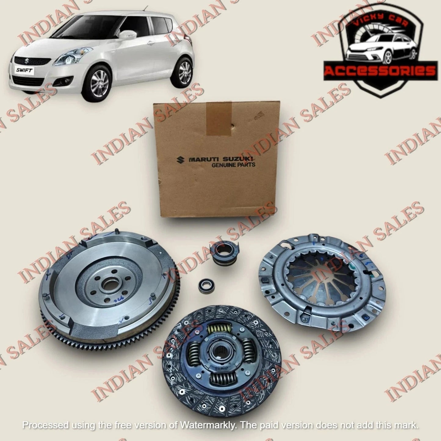 New Oem Genuine Clutch Kit & Flywheel For Suzuki Swift 1.2L ZC72S 2011-2016 22100-71L20, 22400-71L03, 09269-28004, 12623-71C01, 12620-51K00,