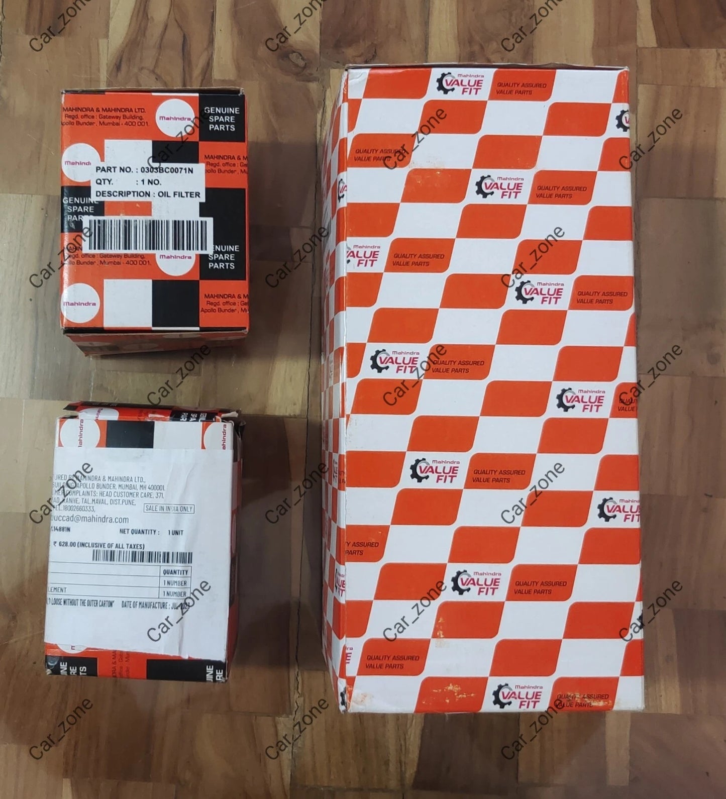 New Genuine OEM Air Oil Fuel Filter For Mahindra Roxor 2.5L 1001CAA14881N, 0303BC0071N, 0313AC0280N