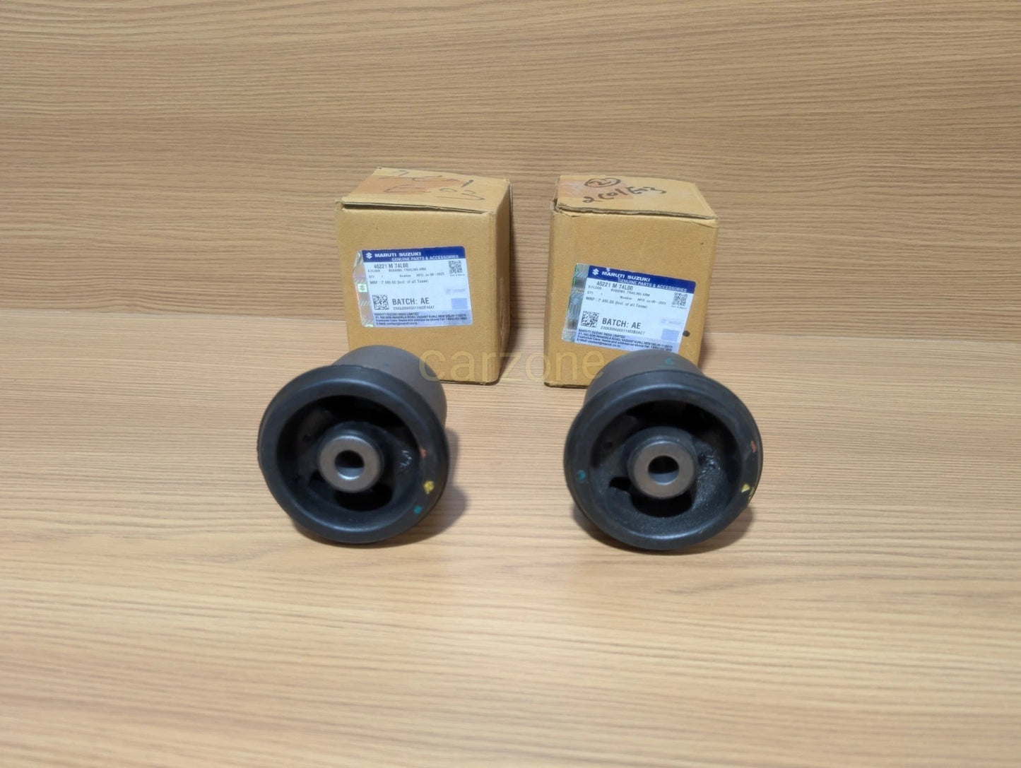 2X Genuine Rear Trailing Bushing For Suzuki Ciaz 1.4L 46221M74L00