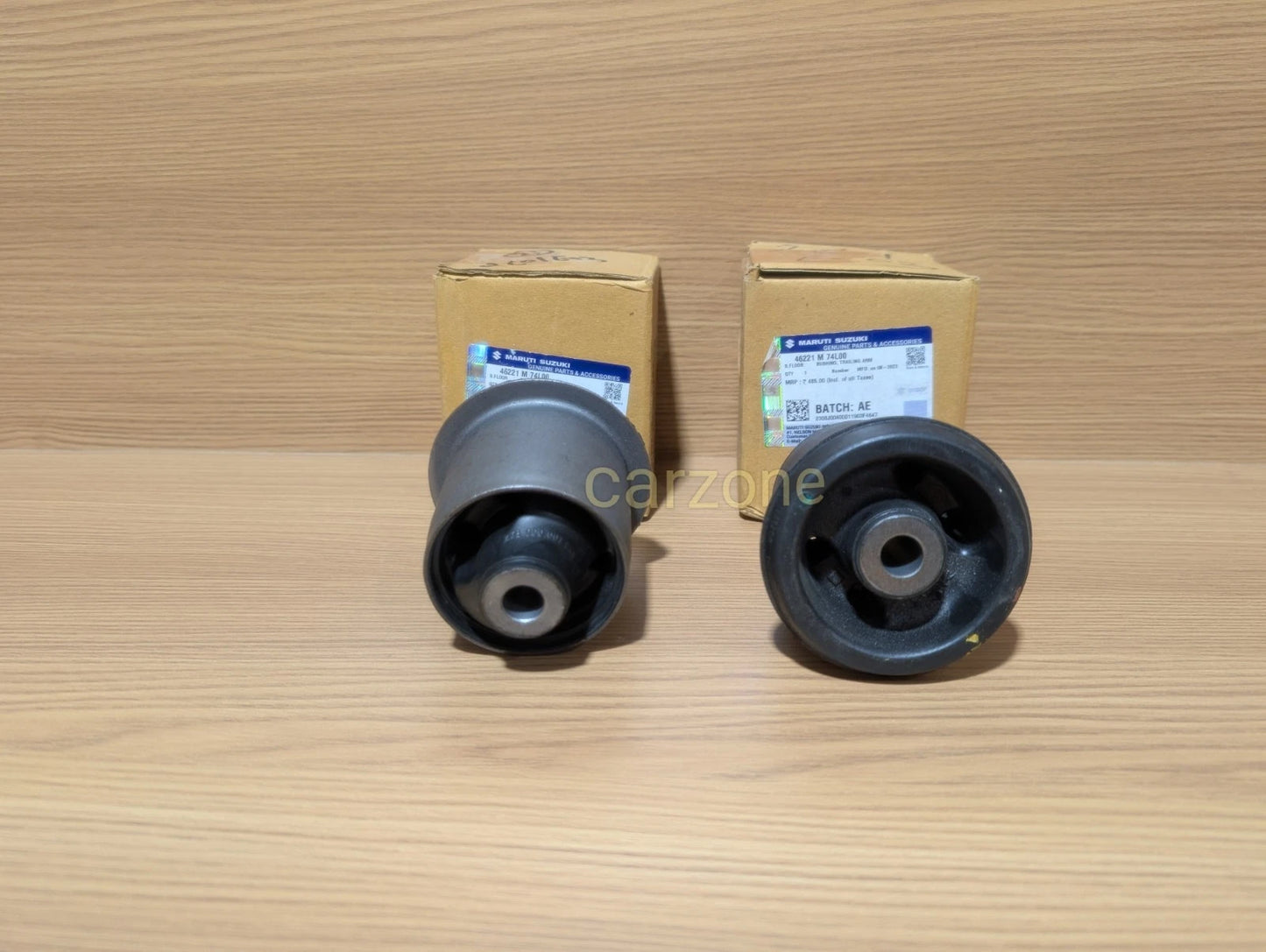 2X Genuine Rear Trailing Bushing For Suzuki Ciaz 1.4L 46221M74L00