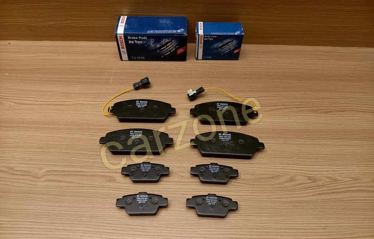 BOSCH Front & Rear Brake Pad Set For Mahindra XUV 500 2.2L 2011-2022 0603BAB02090N 0603BAB02720N 0604BAB00700N 0603BAA01030N