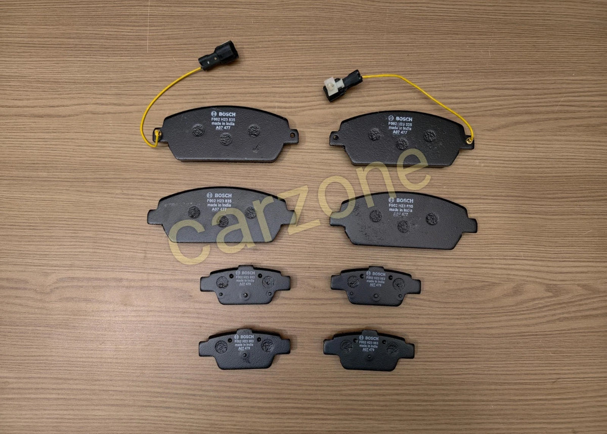 BOSCH Front & Rear Brake Pad Set For Mahindra XUV 500 2.2L 2011-2022 0603BAB02090N 0603BAB02720N 0604BAB00700N 0603BAA01030N