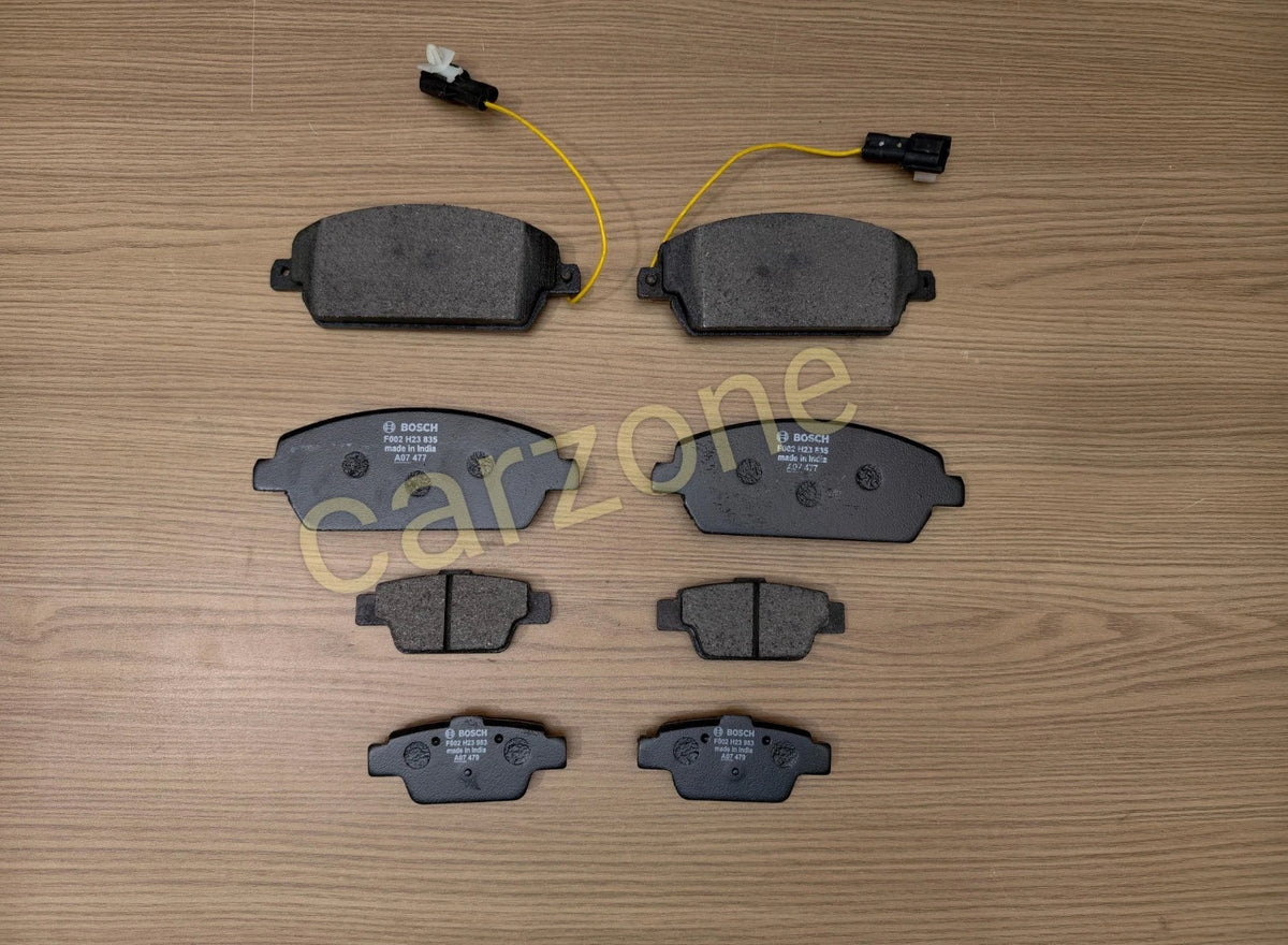 BOSCH Front & Rear Brake Pad Set For Mahindra XUV 500 2.2L 2011-2022 0603BAB02090N 0603BAB02720N 0604BAB00700N 0603BAA01030N