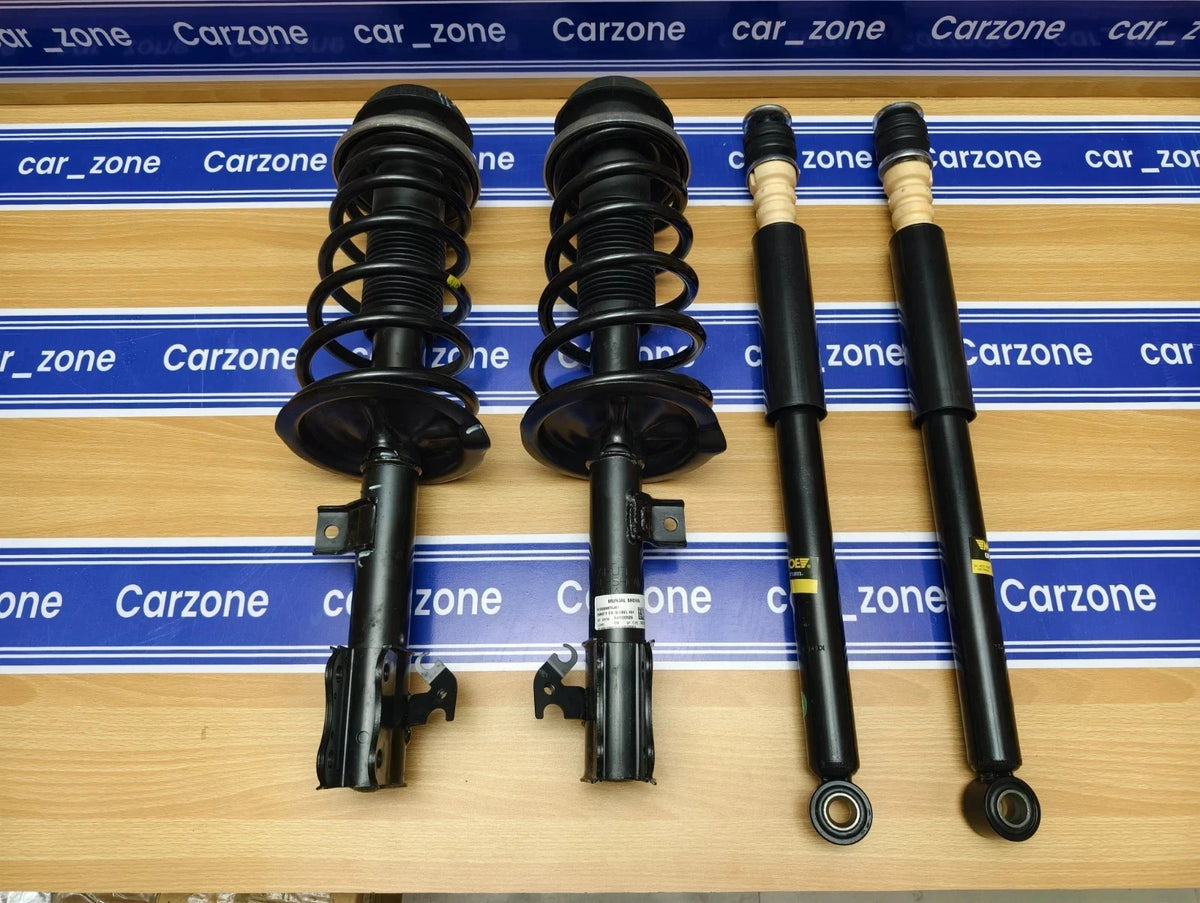 Front & Rear Suspension Strut Shock Set Fits Suzuki Swift 1.5L 2005–2010 Genuine 41602-63J12-000 41601-63J12-000