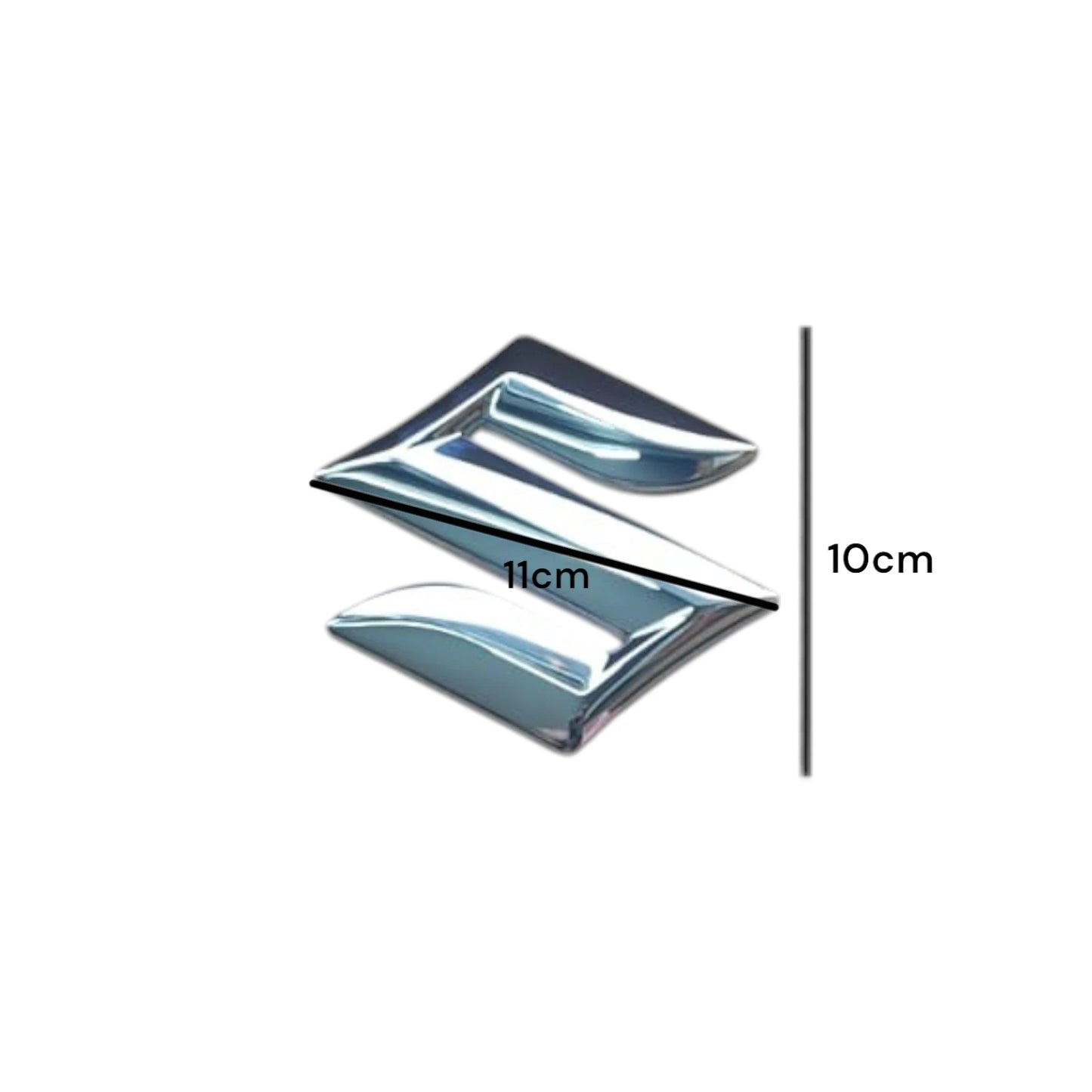 10x11 Centimetre Genuine Emblem Logo For Suzuki Cars 77811M54GC0-0PG