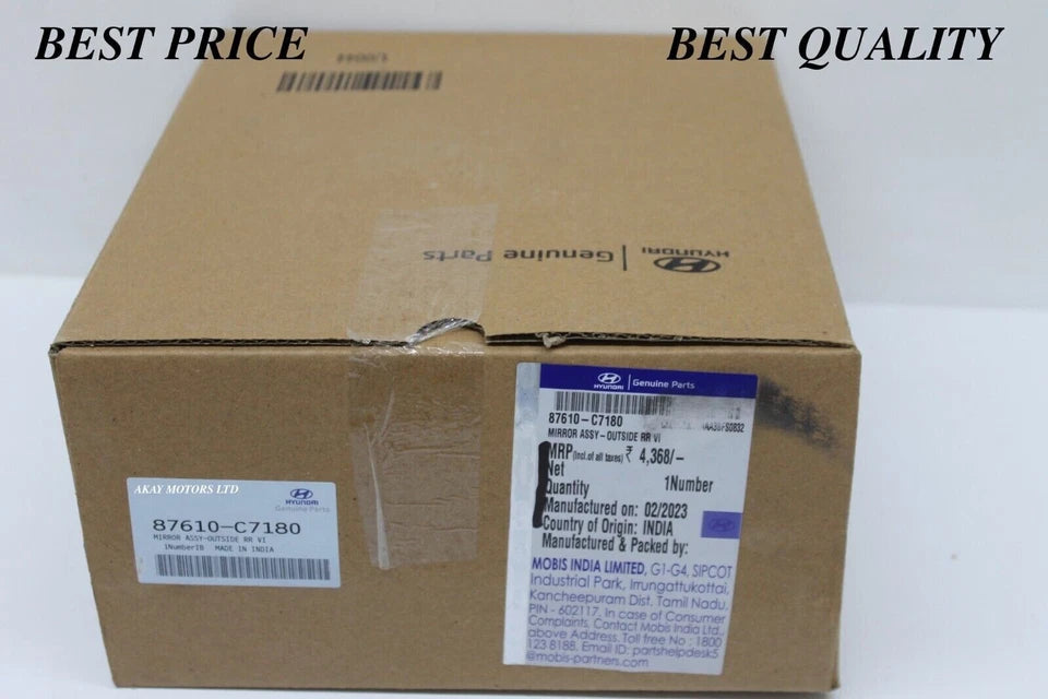 FOR HYUNDAI DOOR MIRROR Left PART NO:87610C7180
