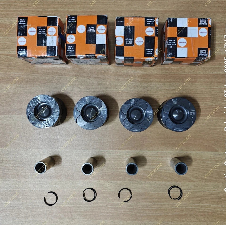 Neuer Original-Kolbensatz für Mahindra Scorpio 2.2L MHawk 2008-2016 0312BM0520N, 0312BM0011N