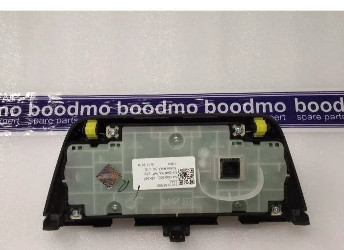 PANEL UNIT AUTO A/C BLACK/CHROME 39510M55R00-CV1