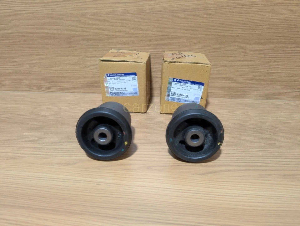 2X Genuine Rear Trailing Bushing For Suzuki Swift 2011-2016 46221M74L00