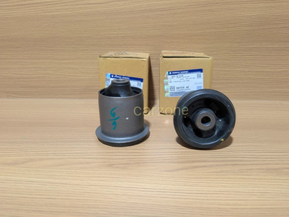 2X Genuine Rear Trailing Bushing For Suzuki Swift 2011-2016 46221M74L00