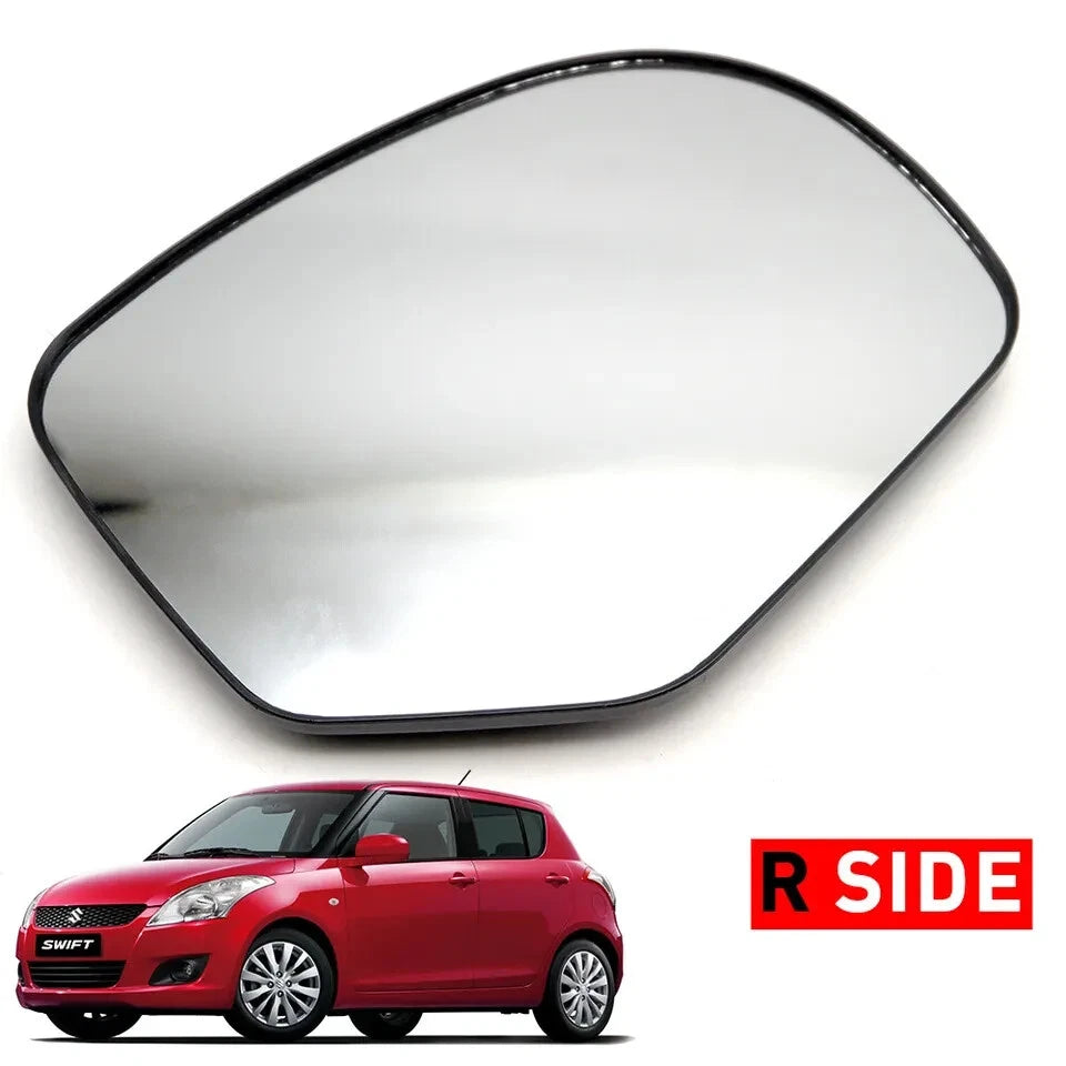 Right Side View Door Mirror Glass Lens Fits Suzuki Swift Hatchback 2012-2016