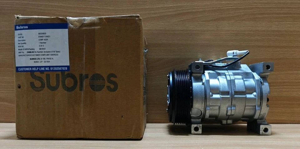 New Air Conditioning Ac Compressor For Mahindra 3540 3550 3640 3650 Subros
