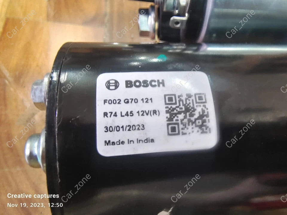 Genuine Starter Motor Bosch Part Number F002G70121