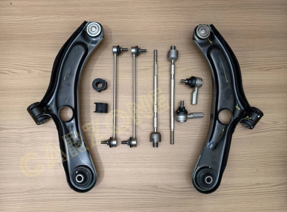 ZC71S Suzuki Swift 05-10 Front Suspension Arms Links Track Rod Ends & Inner Rod 45202M75J02 45201M75J02,42420M75J02,48830M63J00