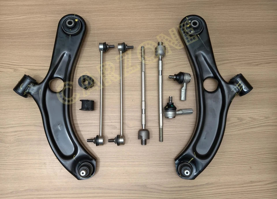 ZC71S Suzuki Swift 05-10 Front Suspension Arms Links Track Rod Ends & Inner Rod 45202M75J02 45201M75J02,42420M75J02,48830M63J00