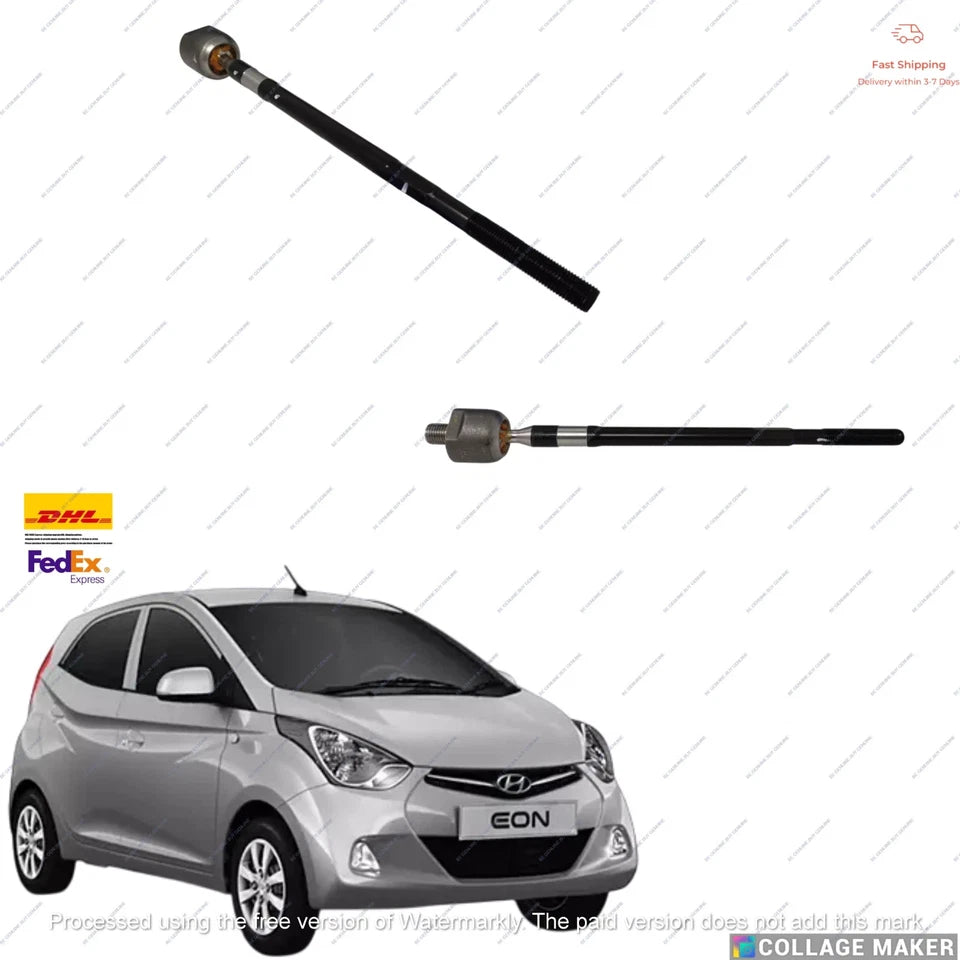 577244N000 Inner Tie Rod 2 Pc Fit For Hyundai Eon 2011-2019 Model Oem Genuine