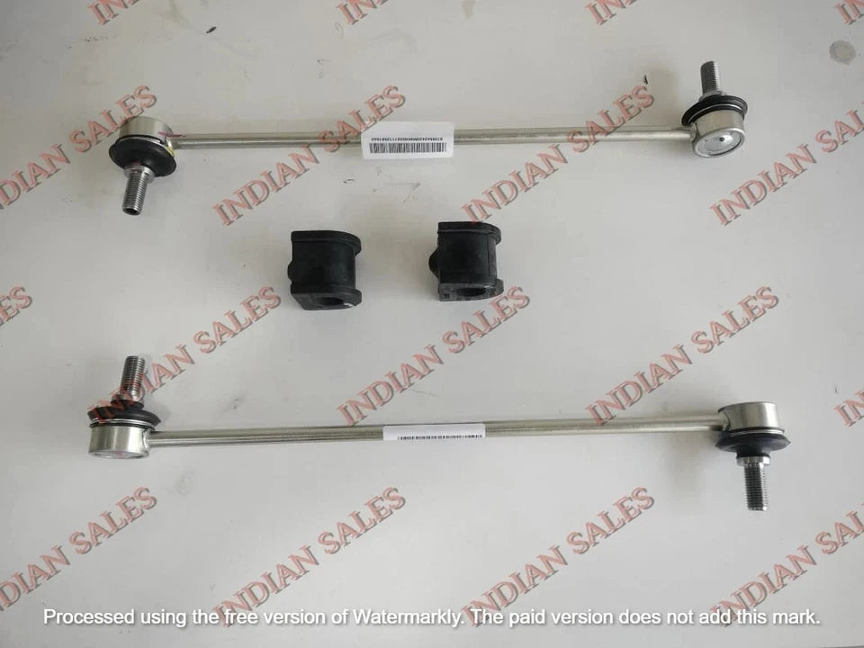 2x Genuine Stabilizer Drop Link Rod & Bar Bush Set For Suzuki Ignis 2016-2024 42420M66R00, 42420M66R00-000