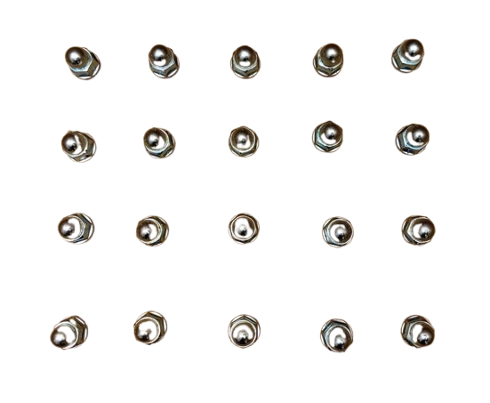 20X Alloy wheel Studs Mahindra Size 21 Part number 0404CA0070A