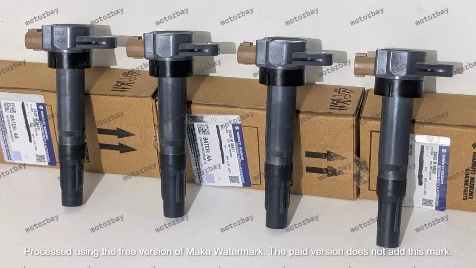 4 Piece Ignition Coil For Suzuki Ciaz 1.4L 2014-2018 OEM Genuine 33400m68k20, 33400M68K31